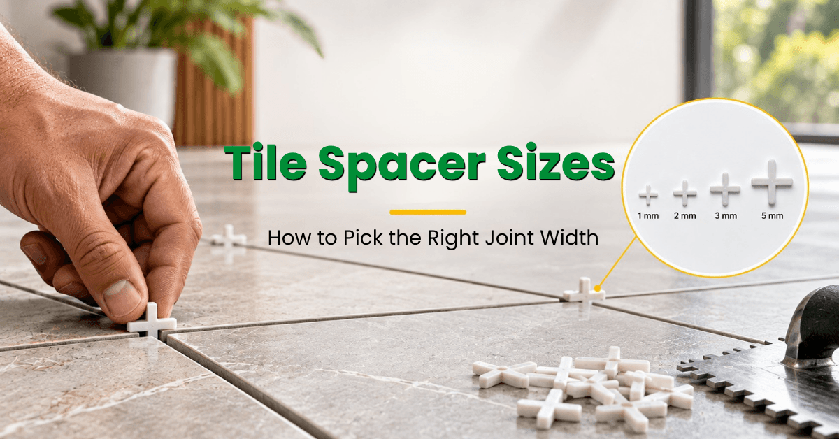 Tile Spacer Sizes: How to Pick the Right Joint Width