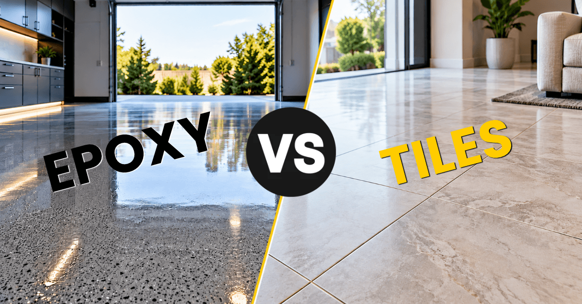 Is Epoxy Flooring Better Than Tiles? Complete Comparison Guide