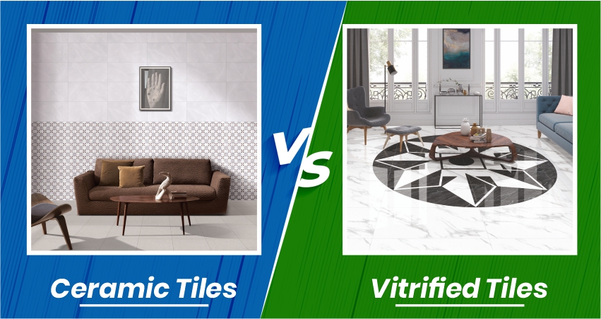 Ceramic Tiles vs Vitrified Tiles: The Detailed Guide For You