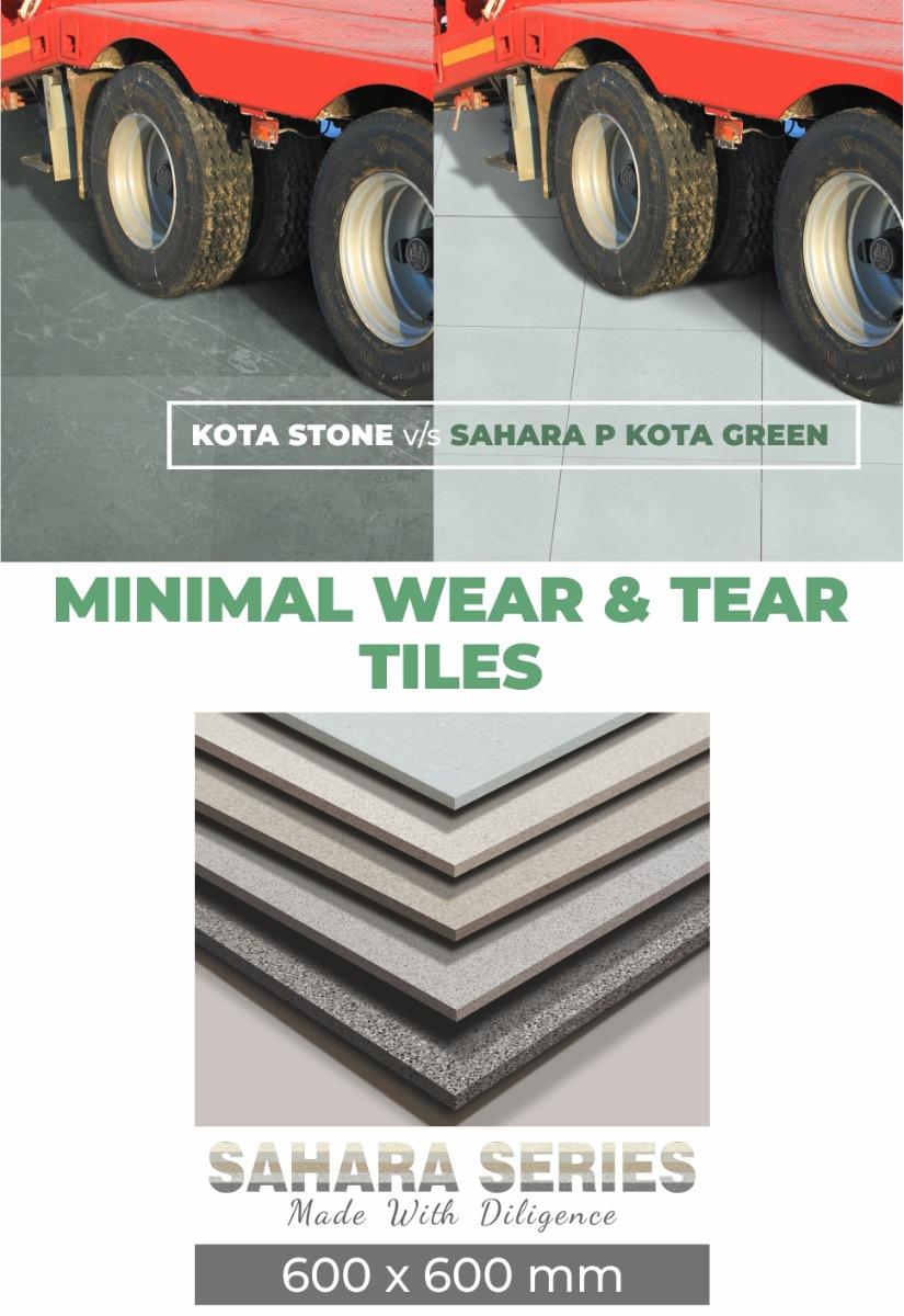 wear and tear of kota stone tiles
