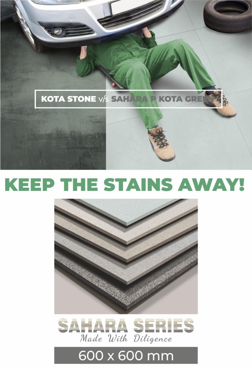 Stain resistence Sarah P Kota Stone Tiles