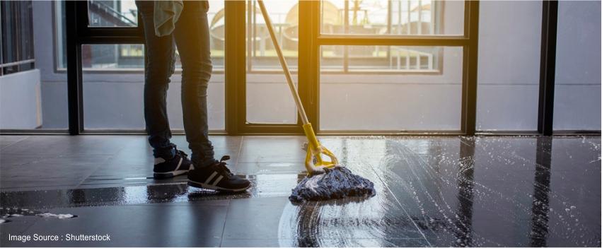 Cleaning floors