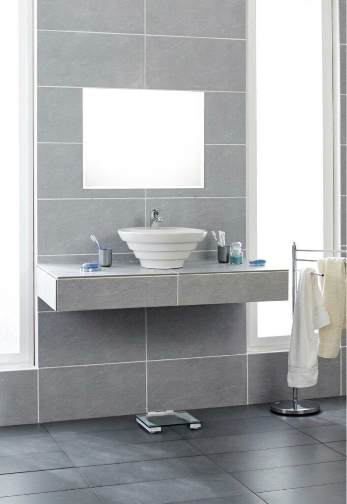 grey tiles for bathroom