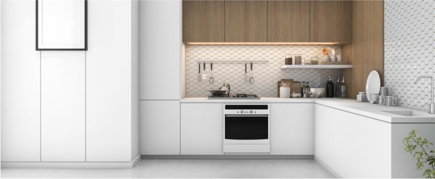 Hexagone kitchen backsplash kitchen idea