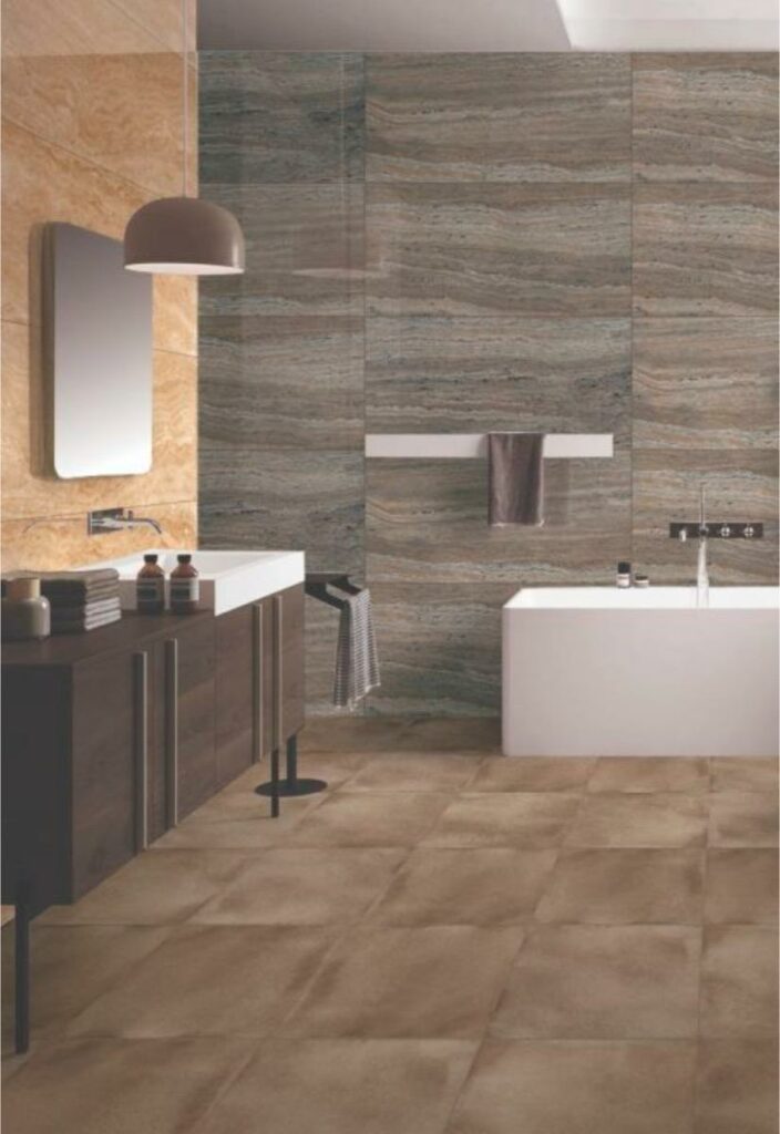 marble look tile for bathroom