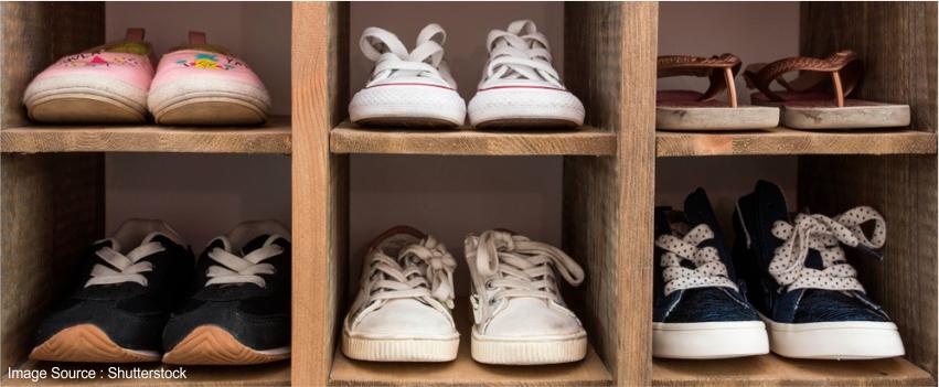 Shoe organiser for Wardrobe