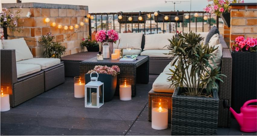 Lighting ideas for the balcony