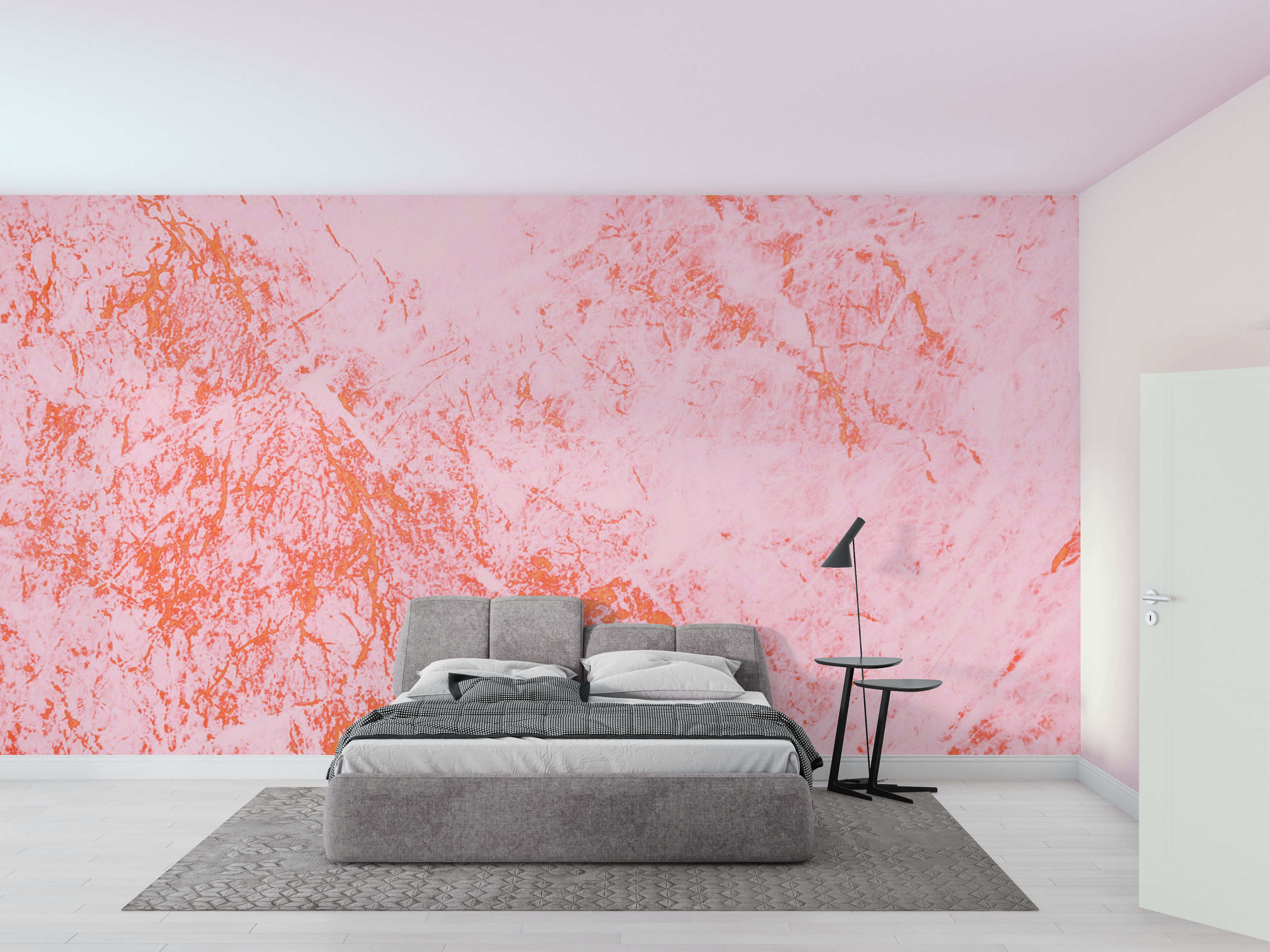 Pink Venetian Plaster Wall