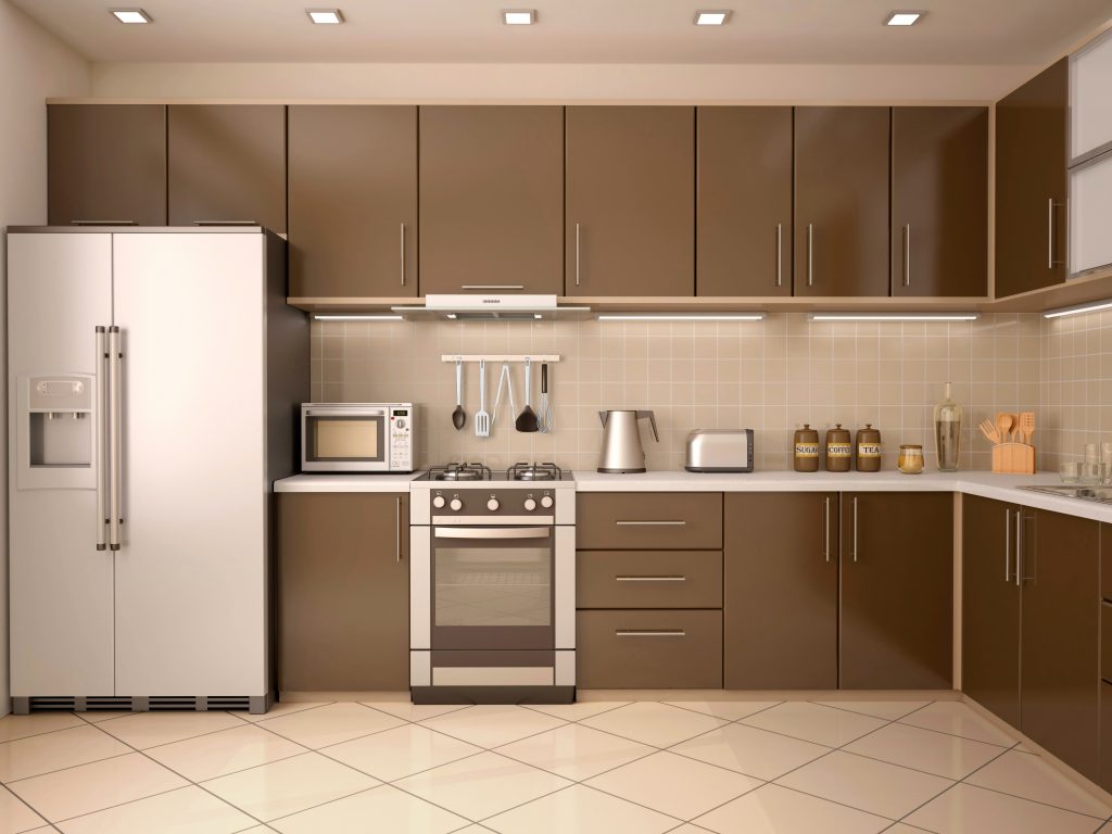  l-shape modern kitchen design 