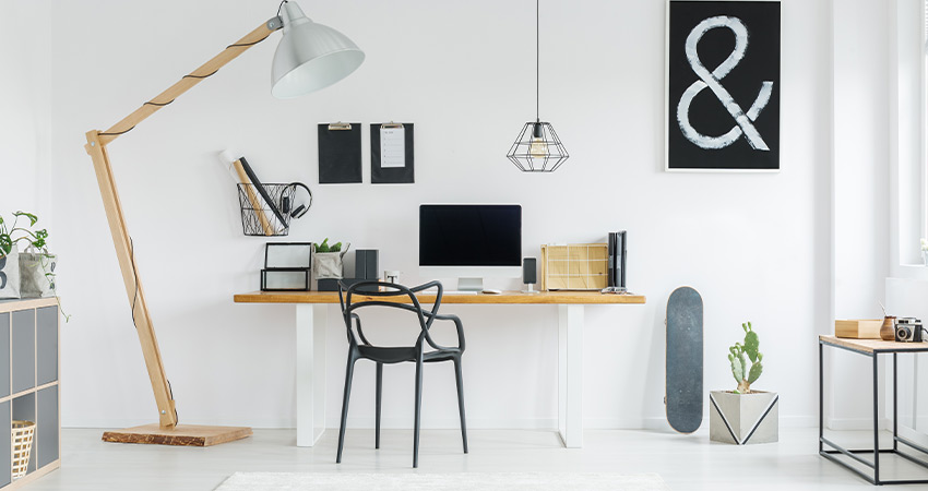 Light Flooring idea for study room