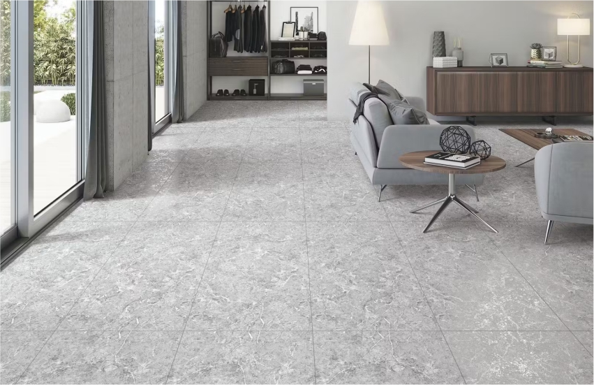 grey floor tile