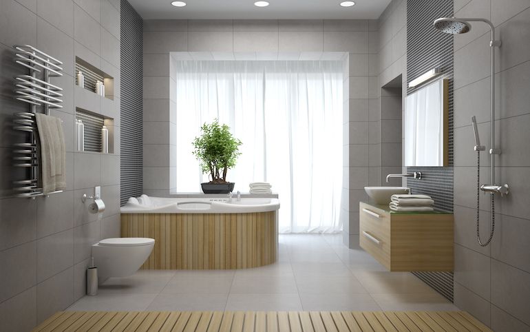 bathroom flooring