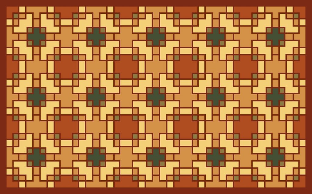 Carpet tiles For Interlocking