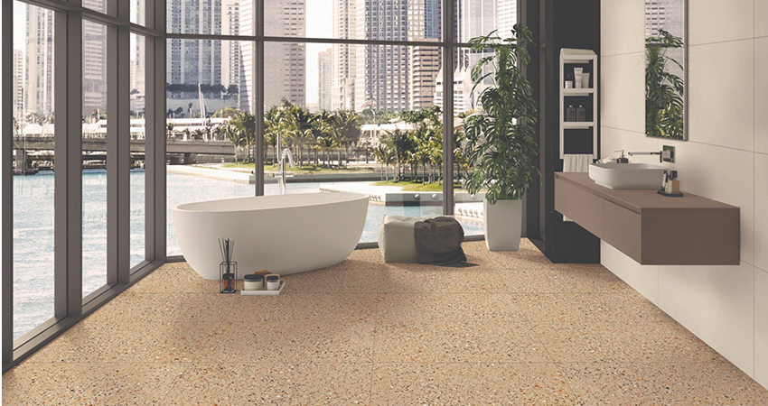 Terrazzo Floors & Walls for bathroom