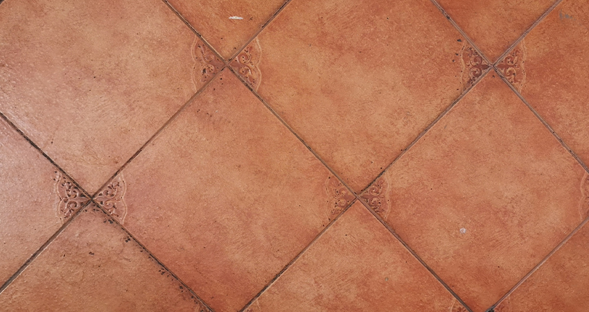 Rustic touch with terracotta cladding tiles