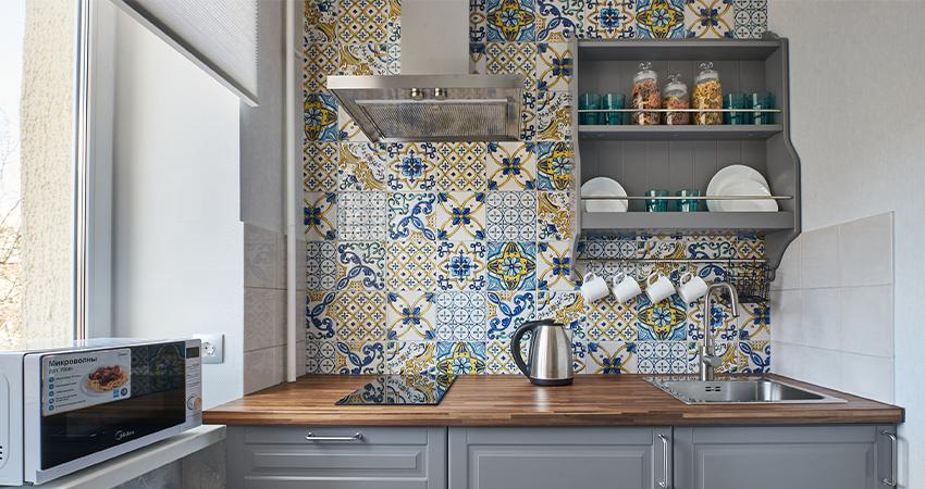 classy moroccan tiles for your kitchen