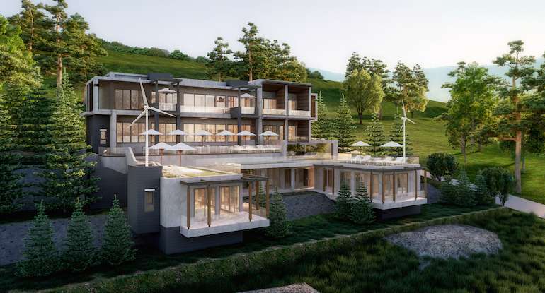 Villa House Front Elevation Design