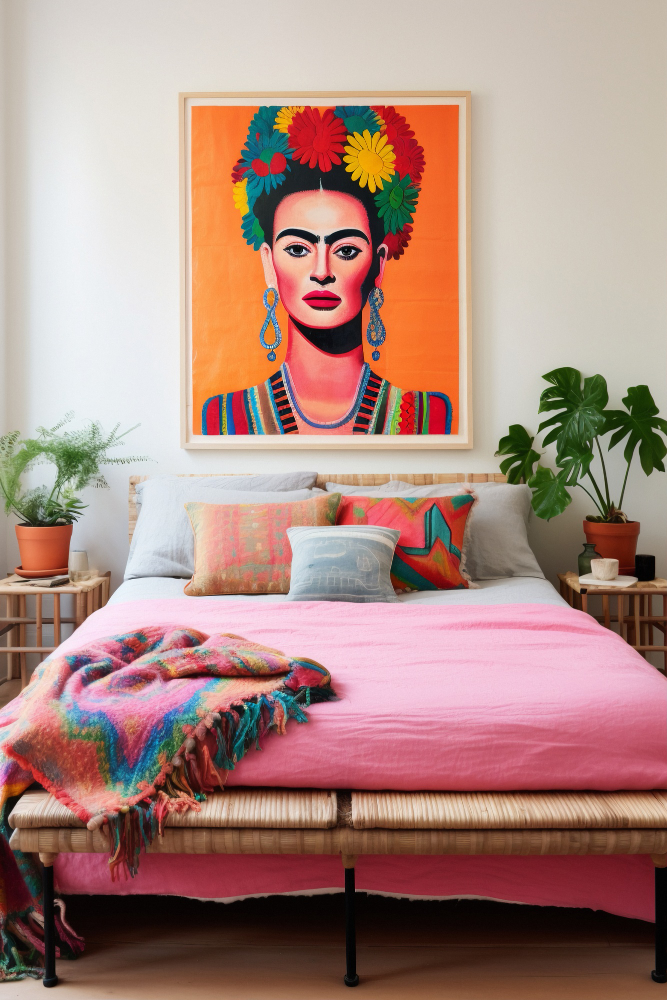 Personalised Art and Decor on back wall 