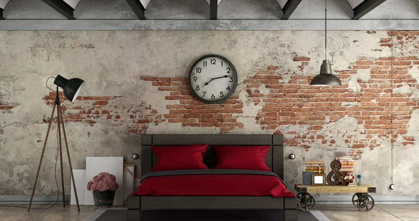 get-raw-with-an-industrial-bed-back-wall-design
