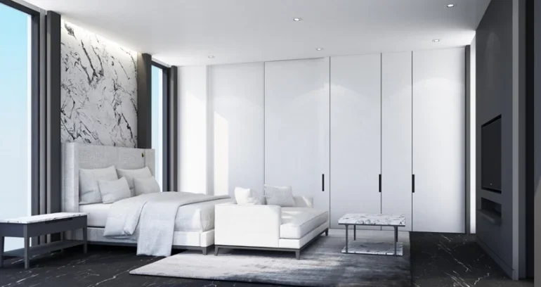 marble for bedroom back wall