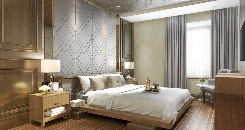 luxury back wall design
