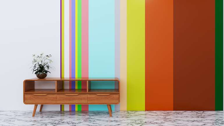 Colourful Living Room