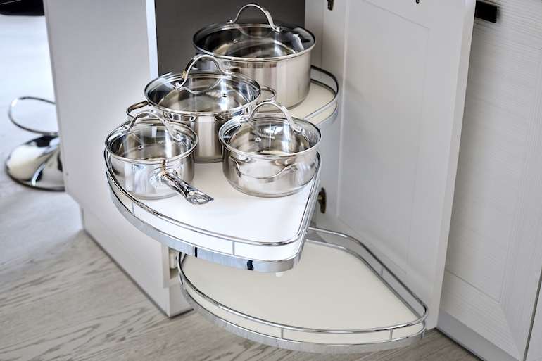 Corner crockery unit designs