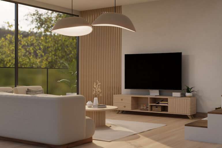 Main Hall Modern TV Cabinet Design