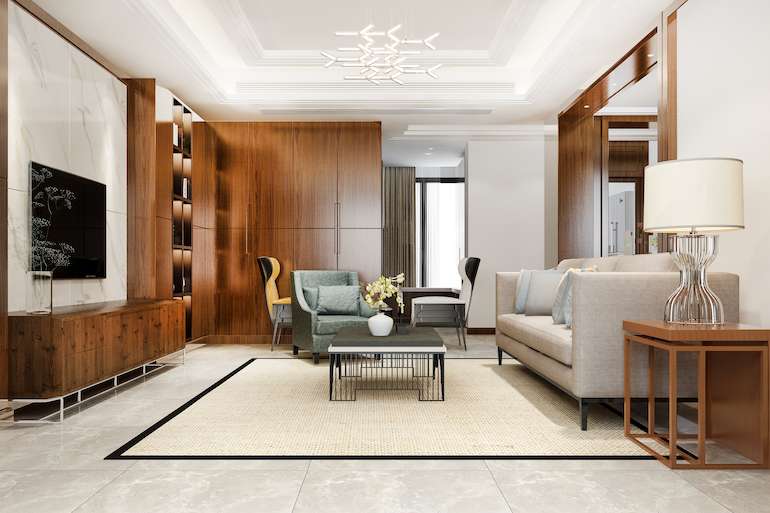 TV Cabinet Wall Units For Living Room Design Idea