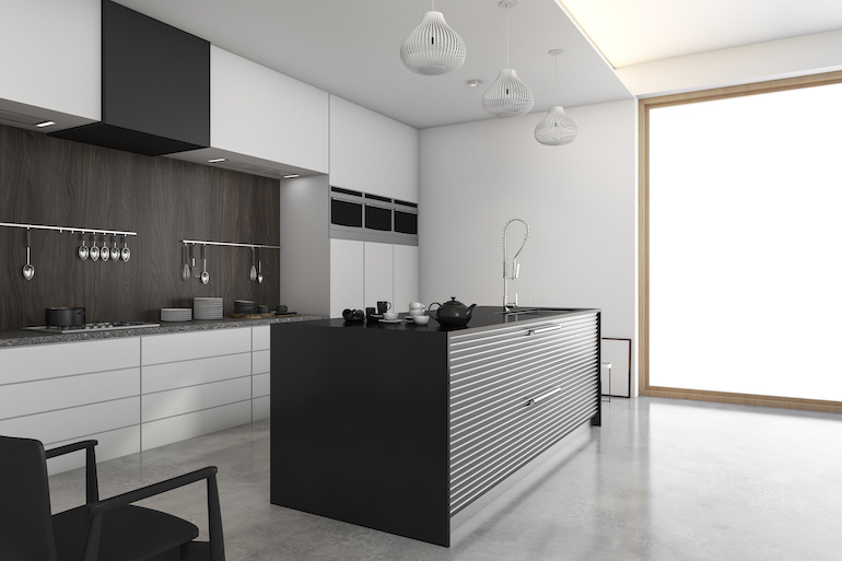 black-white-kitchen-combination