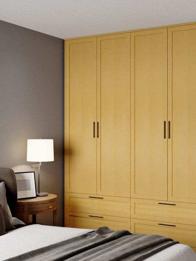 Space-Saving Bedroom Cupboard Design Ideas