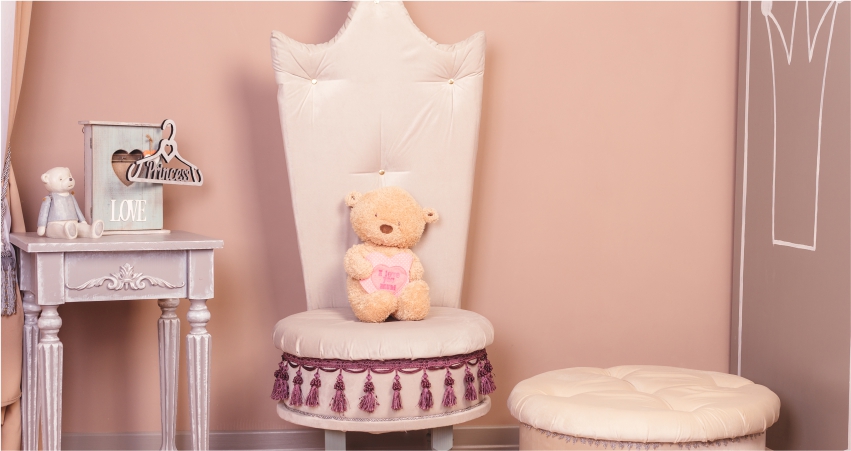 princess decoration idea for girls room