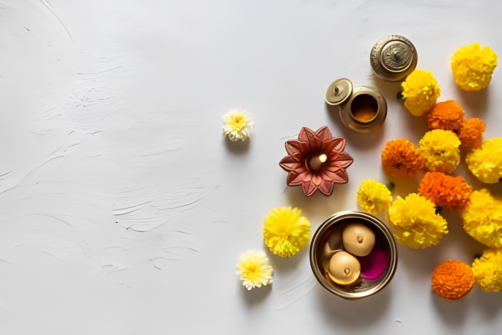 A colorful arrangement of flowers on a white surface.