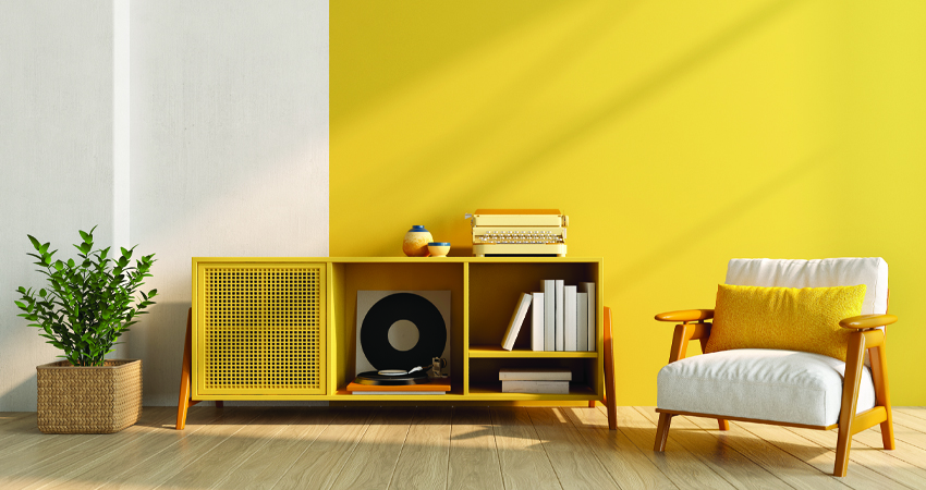 Colour Combination With Yellow Wall
