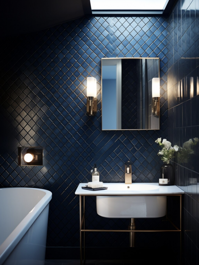 Blue Bathroom Tiles Design – Ideas You’ll Love