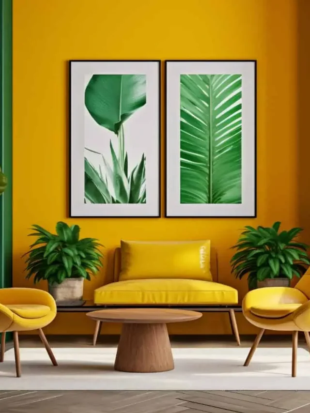 Transform Your Home With Yellow Wall Colour Combinations