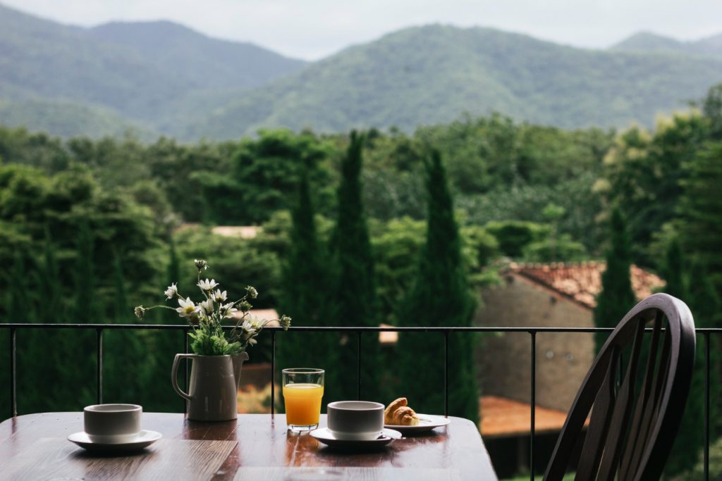 Tranquillity Of Nature With This Balcony