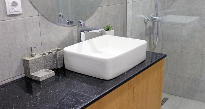 Granite Top Wash Basic Counters