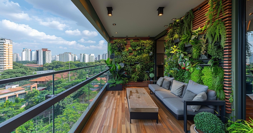 15 Balcony Design Ideas for Indian Home | Orientbell Tiles