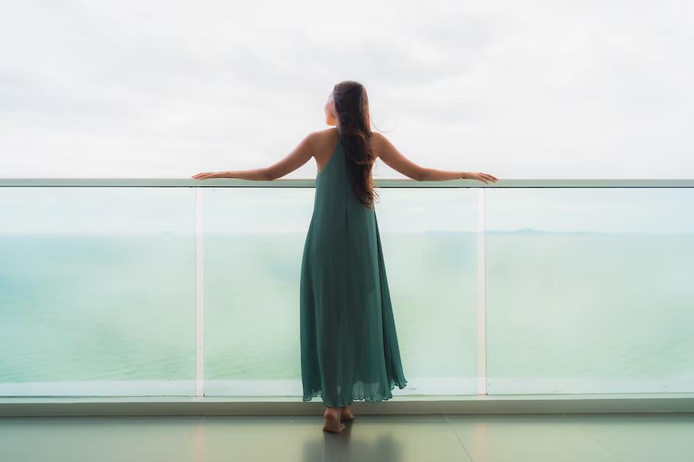 Balcony with relaxing view