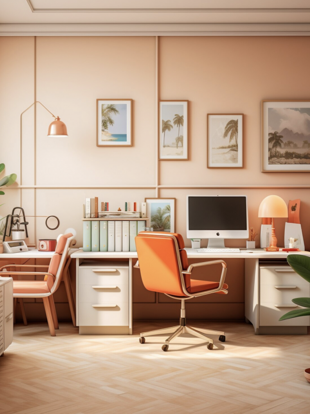 Trendy Home Office Design Ideas