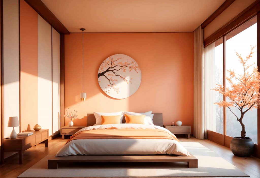 Burnt Amber With Silken Cream Colour Combination