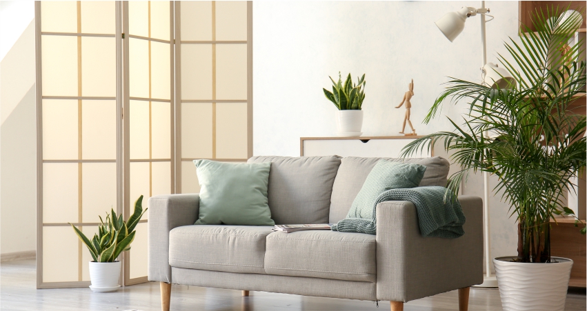Partition Wall Designs for Living Room: Elegant Folding Screen