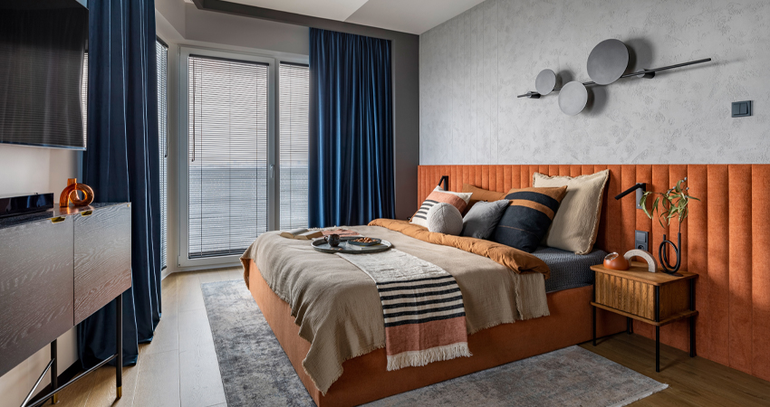 Delicious Denim with Ostentatious Orange