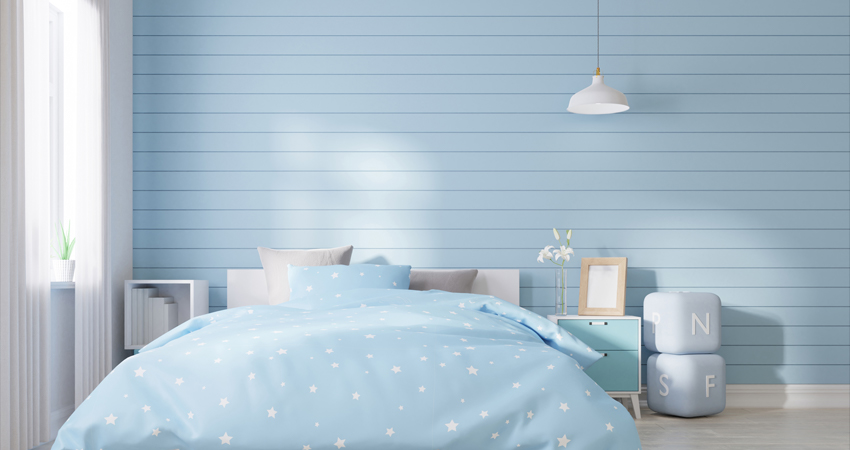 Bright and Airy- Sky Blue and White