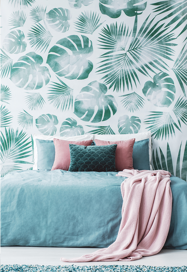 Beach Vibes: Green and Blue
