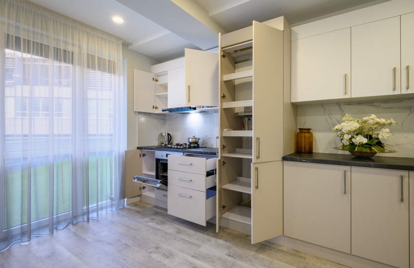 Custom Tall Units For Kitchen