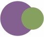 Purple and Green colour combination