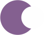 Purple and White