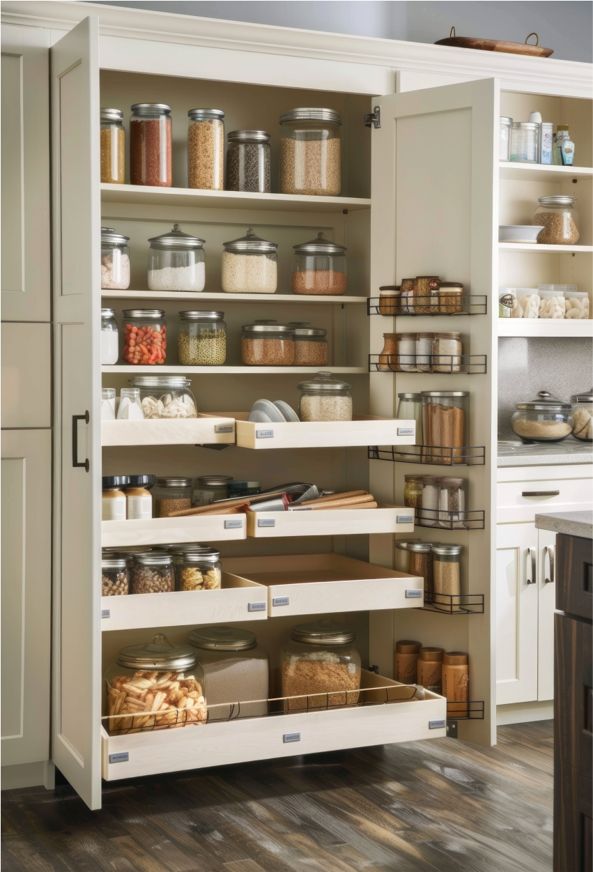 Pull Out Shelves In Kitchen